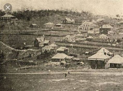 Ipswich Qld 1863, with Ipswich Hospital top left of photo | Australia ...