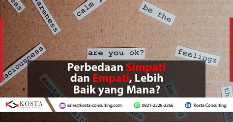 Perbedaan Simpati dan Empati, Lebih Baik yang Mana? - ERP INDONESIA