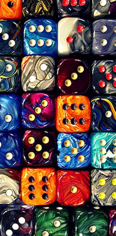 Colorful Dice wallpaper by Mustafa_Savul - Download on ZEDGE™ | 8053