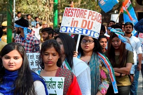 Section of Delhi University professors, students allege harassment ...