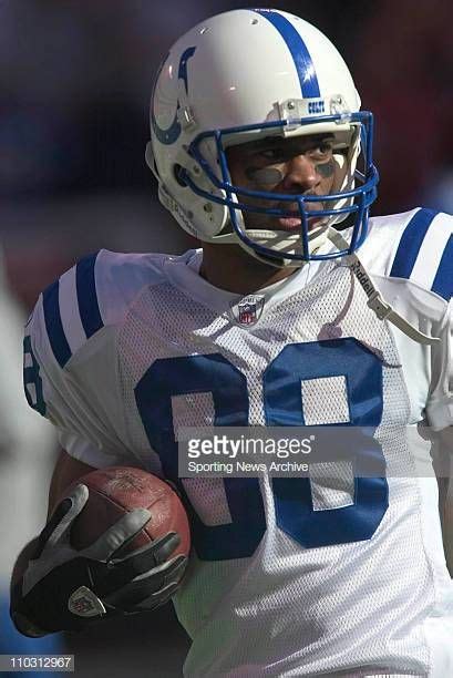 Marvin Harrison of the Indianapolis Colts during the Colts 38-31 ...