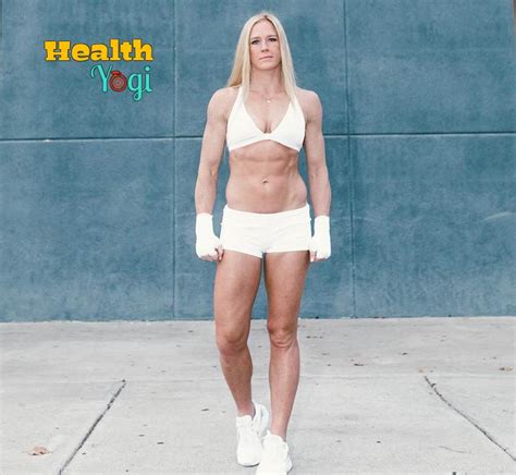 Holly Holm Workout Routine And Diet Plan - Health Yogi