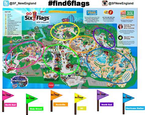 Six Flags New England Map: Your Ultimate Guide - Map of Counties in ...