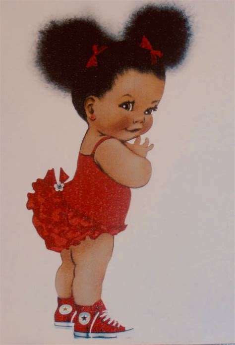 Pin by Geneva Wallace on Baby vintage | Black baby art, Baby clip art ...