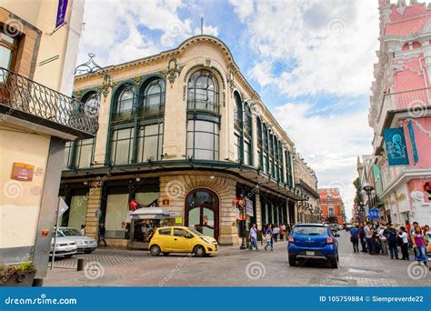 Architecture of Puebla, Mexico Editorial Stock Image - Image of ...