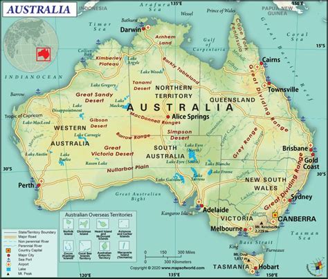 What are the Key Facts of Australia? | Australia map, Australia ...