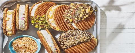 How to make Stroopwafel ice cream sand... | Asda Good Living