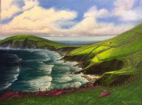 IRLANDE PEINTURE Paysage irlandais peinture seascape in Oil | Etsy