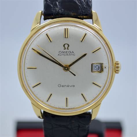 Vintage Omega Seamaster 166001 18K Solid Yellow Gold Cal. 565 Automatic ...