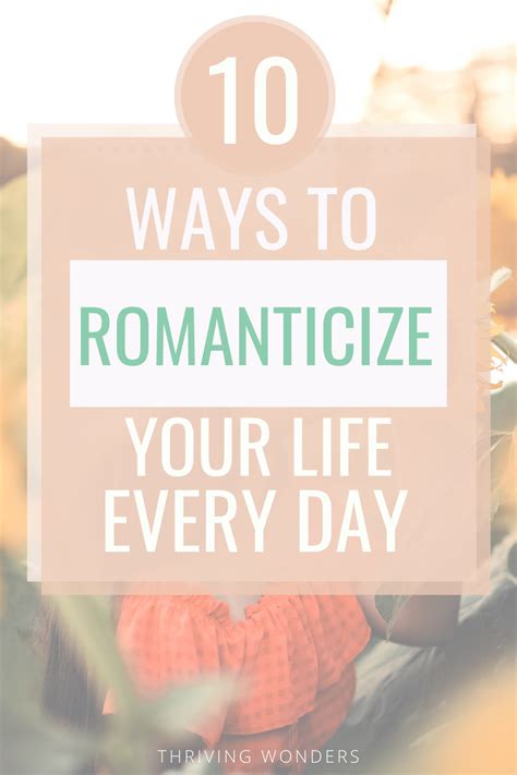 10 Ways to Romanticize your Life Every Day in 2021 | Life, Self ...