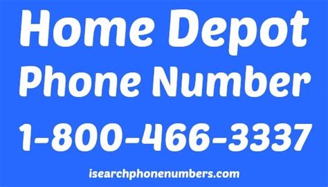 Home Depot Phone Number - Customer Service, Corporate Contact Info