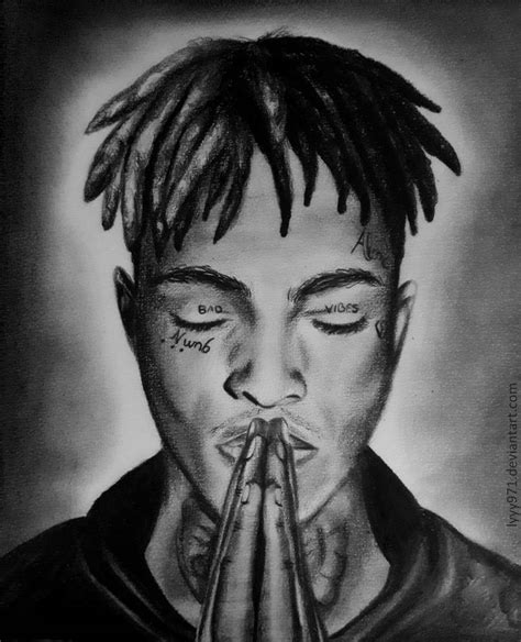 Rip Xxxtentacion - Drawing by lyyy971 on DeviantArt