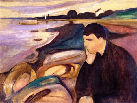 Melancholy (Edvard Munch) - Wikipedia