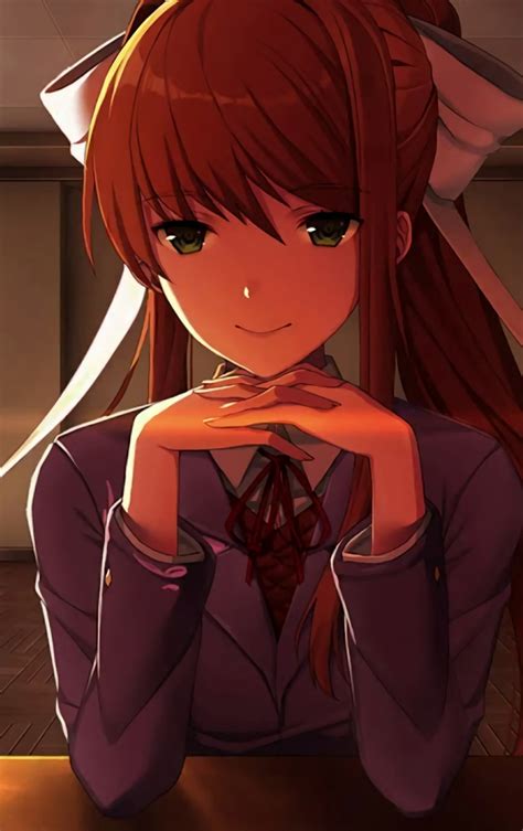 Doki doki literature club monika - pinaceto