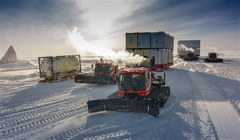 New Vostok station goes on a test run | Polarjournal