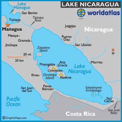 Lake Nicaragua | Lake nicaragua, Nicaragua, Lake