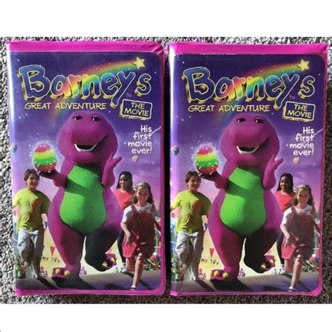 Barney Great Adventure Vhs