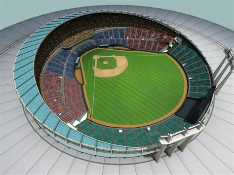 Baseball stadium 3D model - TurboSquid 1169387