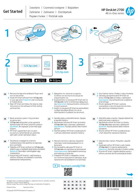 hp DeskJet 2700 All in One Printer Series User Guide