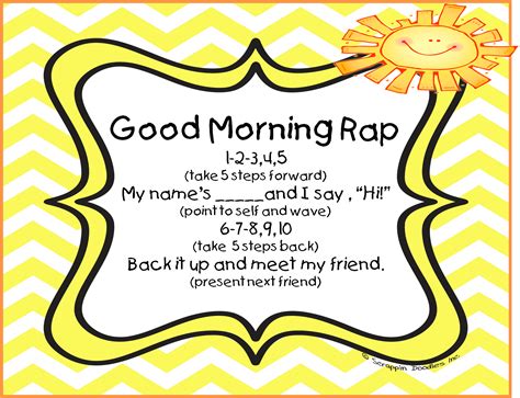 Good morning song, Preschool circle time, Morning meeting