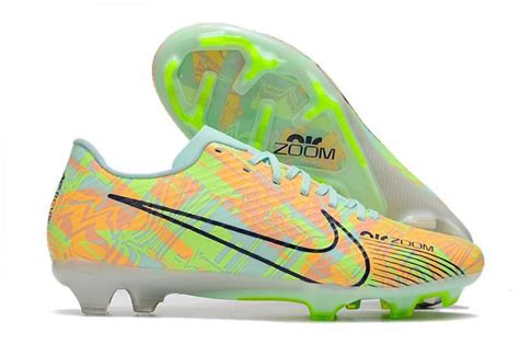 2023 Nike Mercurial Vapor XV FG Green Orange Football Boots