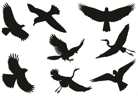 Bird Silhouette Flying Bird Silhouette Flying Bird Silhouette Clip Art ...