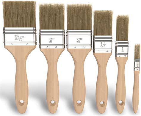 Types Of Brushes For Painting