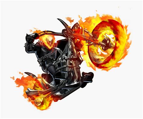 Ghost Rider Face Transparent Background - Ghost Rider Bike Png , Free ...