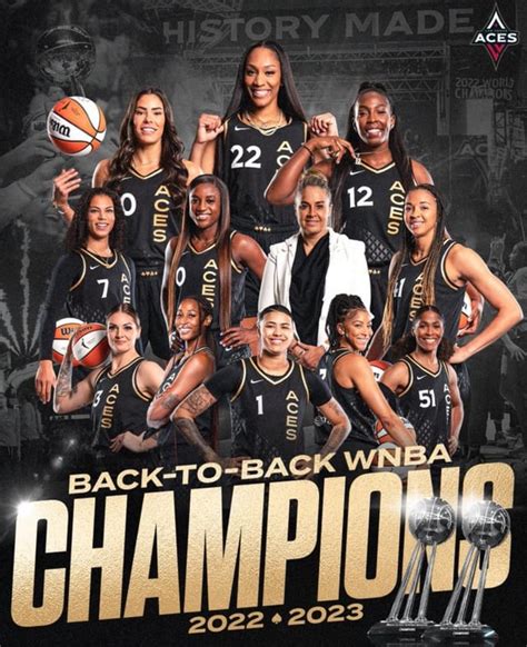 The Las Vegas Aces win the 2023 WNBA CHAMPIONSHIP : r/wnba