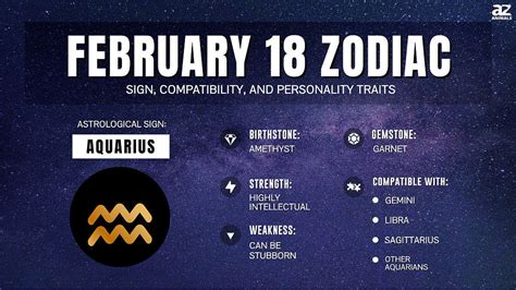 February 18 Zodiac: Sign, Personality Traits, Compatibility and More ...