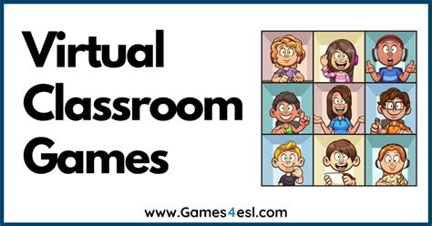 15 Fun Virtual Classroom Games And Activities | Games4esl