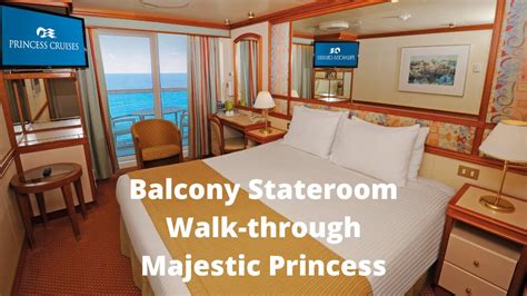 Balcony Stateroom Walk-through I Majestic Princess - YouTube