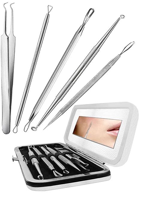 Buy Acne Removal Tool Kit: Pop Zits and Pimples, Extract Blackheads ...