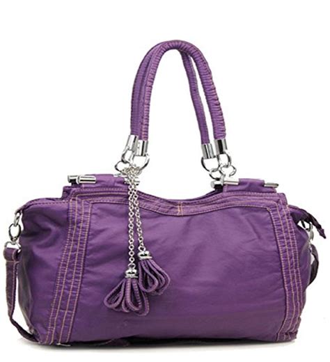 Purple Retro Designer Inspired Tassle Purse - Handbags, Bling & More!