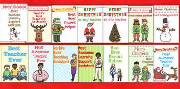 Christmas Wishes for Nursery Staff & School Staff Card Pack