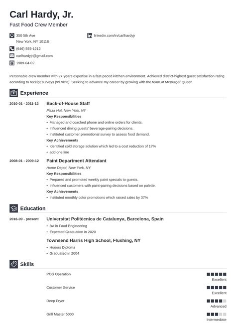 Soup Kitchen Volunteer Resume Sample | Dandk Organizer