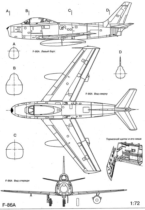 f-86f sabre - Google Search | Vintage aircraft, Aircraft design, Blueprints