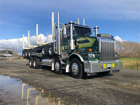 Mills-Tui log truck set up for CAT Logging • Mills Tui