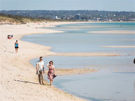 Seaford Beach and Pier, Attraction, Mornington Peninsula, Victoria ...