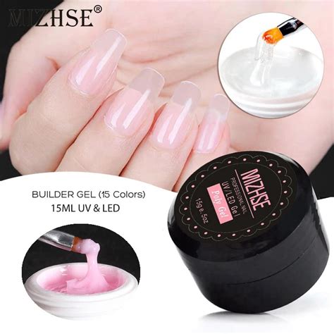 Aliexpress.com : Buy MIZHSE UV Gel Poly Gel Nails Polygels Nail Set ...