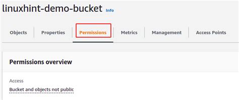 How to configure S3 bucket permissions on AWS