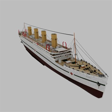 HMHS Britannic Model 3D - TurboSquid 1922672