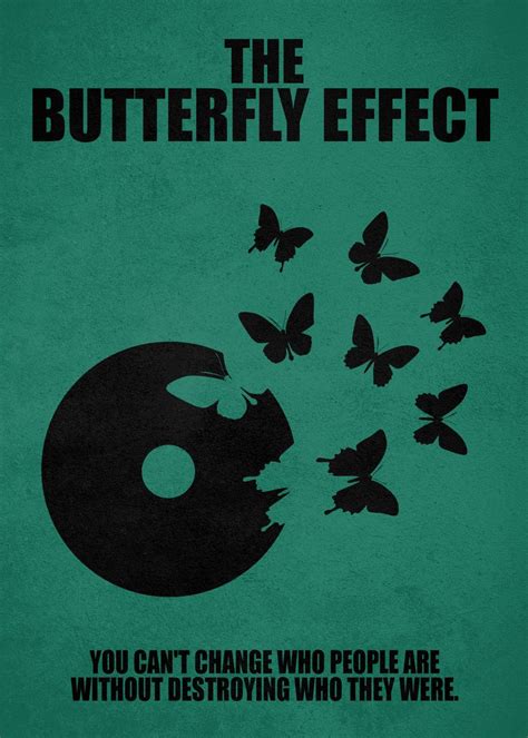 'The Butterfly Effect' Poster, picture, metal print, paint by Graphix ...