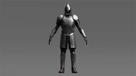 3D model Gondor Soldier Armor - The Lord of the Rings VR / AR / low ...