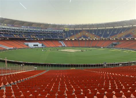 Photo Story : Inside the world's largest cricket stadium — "Narendra ...