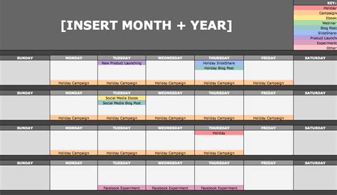 The Social Media Content Calendar Template Every Marketer Needs [Free