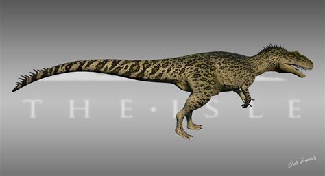 The Isle - Allosaurus Skin #3 - Leopard by LeviaDraconia.deviantart.com ...