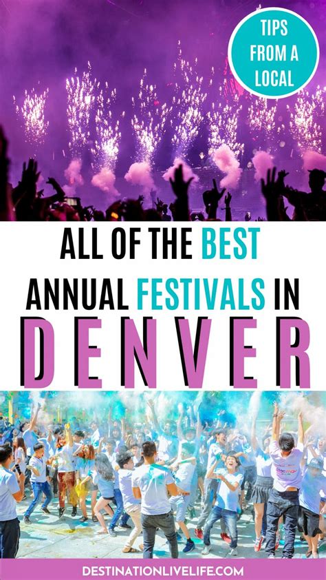 Top Denver Festivals | 13+ Annual Events In Denver Co (2024)