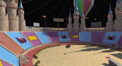 Stadium 3D Model $99 - .fbx .obj .ma - Free3D