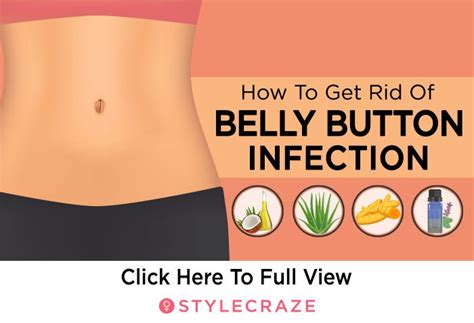 10 Home Remedies To Get Rid Of Belly Button Infection | Belly button ...